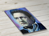 Johnny Cash  Celebrity portrait by Chris Tutty